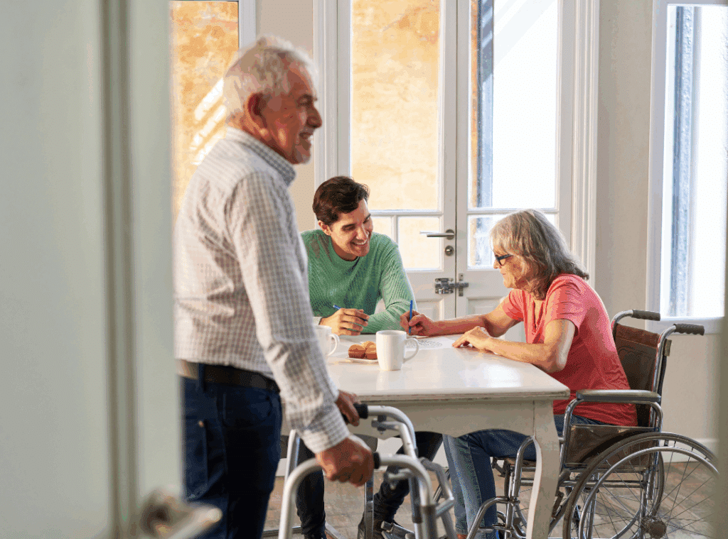 who typically lives in assisted living​